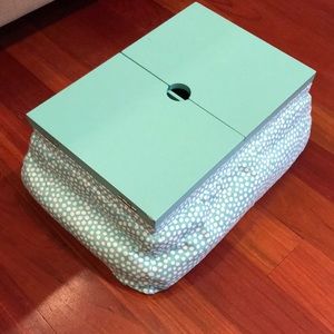 Manicure/pedicure lap box from Pottery Barn